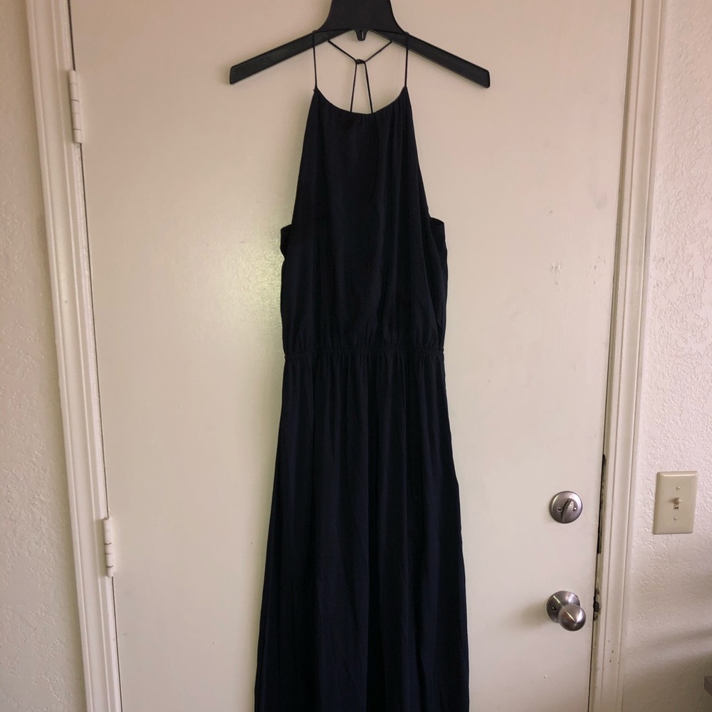 H&M’s Navy Blue Maxi dress
